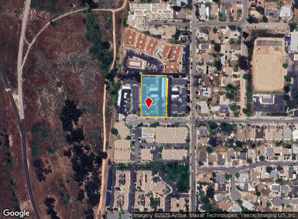 747 W Fallbrook St, Fallbrook, CA Parcel Map