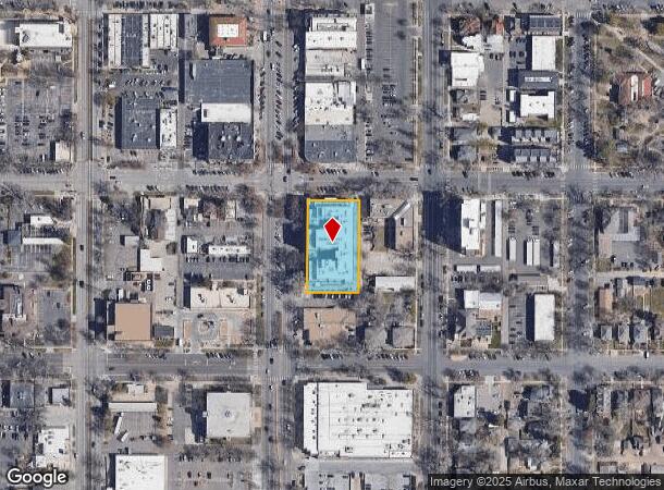 302 S College Ave, Fort Collins, CO Parcel Map