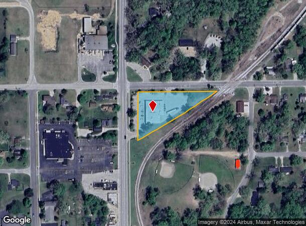  18 S Charles St, White Cloud, MI Parcel Map