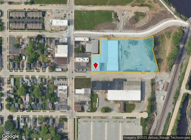 36 E 10Th Ave, Oshkosh, WI Parcel Map