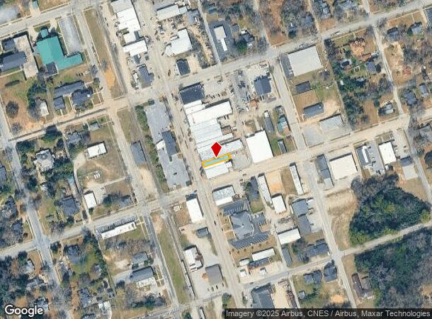  N Hampton St, Kershaw, SC Parcel Map