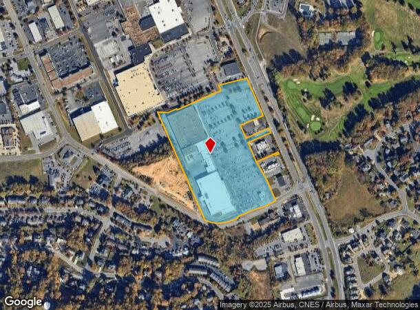 2035 E Market St, Harrisonburg, VA Parcel Map
