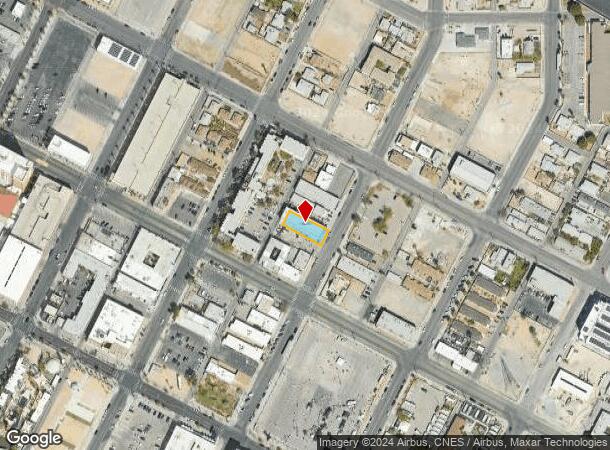  213 N 9Th St, Las Vegas, NV Parcel Map