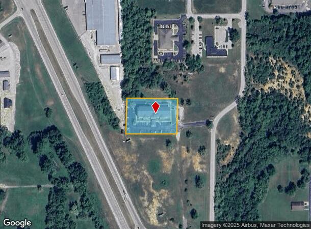  2800 Express Ln, Bedford, IN Parcel Map