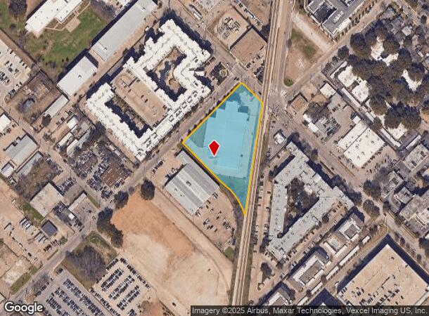 5353 Maple Ave, Dallas, TX Parcel Map