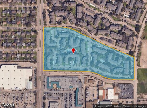 12610 Jupiter Rd, Dallas, TX Parcel Map