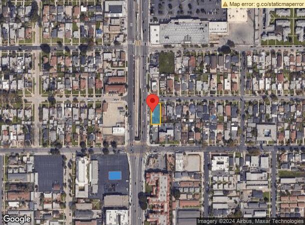  5960 Crenshaw Blvd, Los Angeles, CA Parcel Map