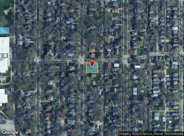 725 Woodruff Place Middle Dr, Indianapolis, IN Parcel Map