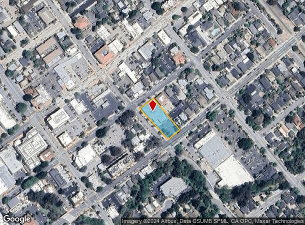  1212 Marsh St, San Luis Obispo, CA Parcel Map