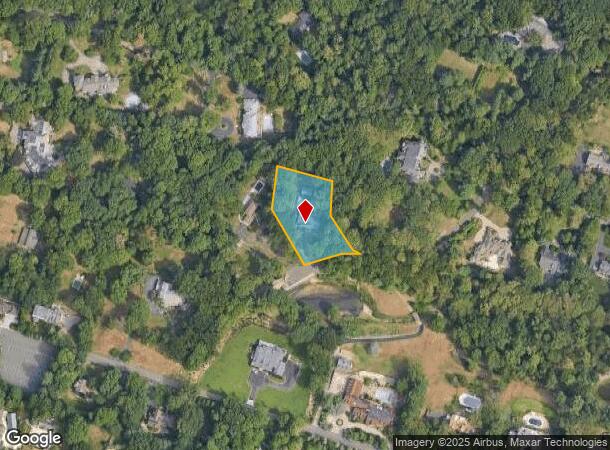  9 N Church Rd, Saddle River, NJ Parcel Map