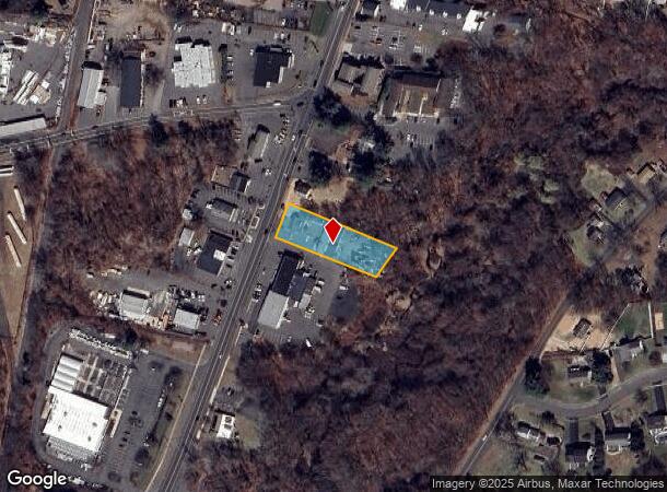  1247 Queen St, Southington, CT Parcel Map