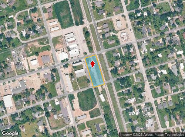  105 S Main St, Palmer, TX Parcel Map