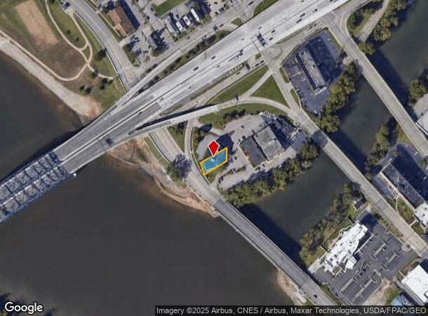  13 Kanawha Blvd W, Charleston, WV Parcel Map