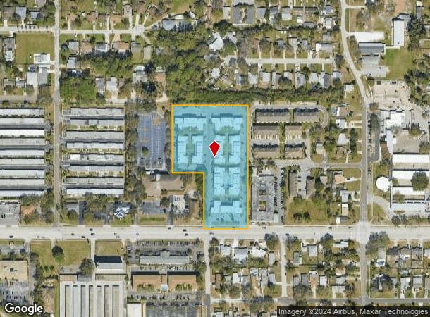  7533 38Th Ave N, Saint Petersburg, FL Parcel Map