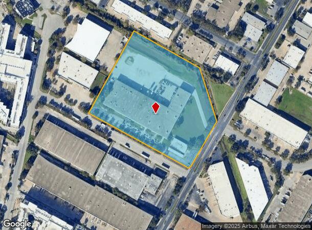  10420 Metric Blvd, Austin, TX Parcel Map