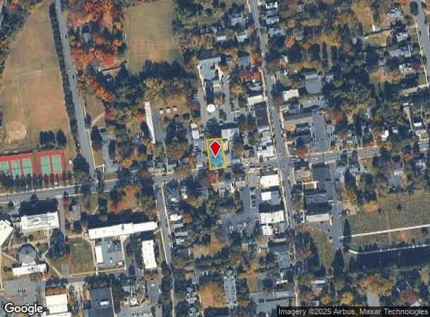  17 W Delaware Ave, Pennington, NJ Parcel Map