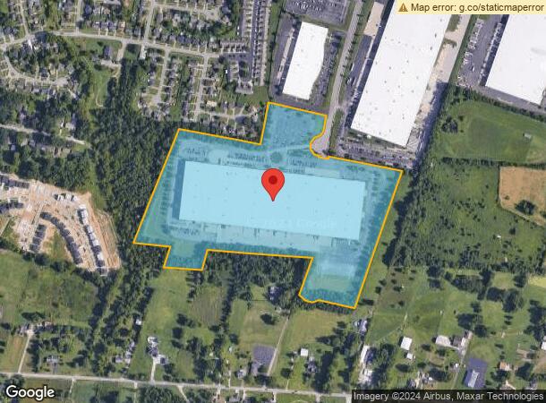  4400 Commerce Crossings Dr, Louisville, KY Parcel Map