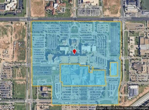 3601 4Th St, Lubbock, TX Parcel Map