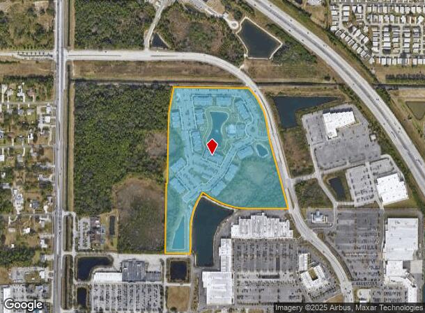  110 Sagecrest Cir, Melbourne, FL Parcel Map