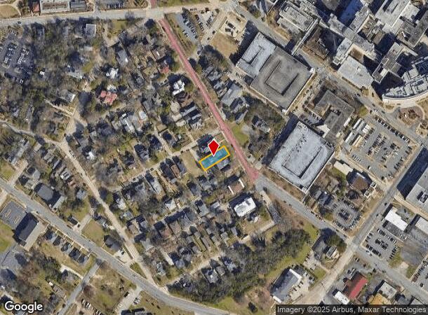  828 Orange Ter, Macon, GA Parcel Map