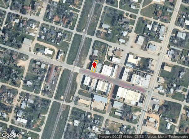 110 E Clark St, Bartlett, TX Parcel Map