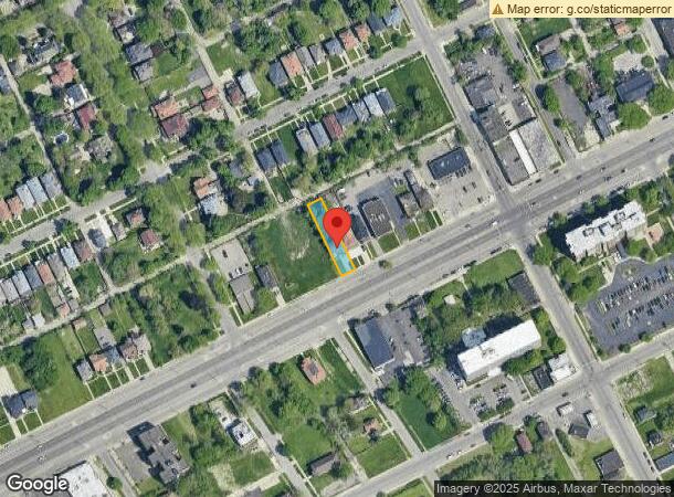  2423 W Grand Blvd, Detroit, MI Parcel Map