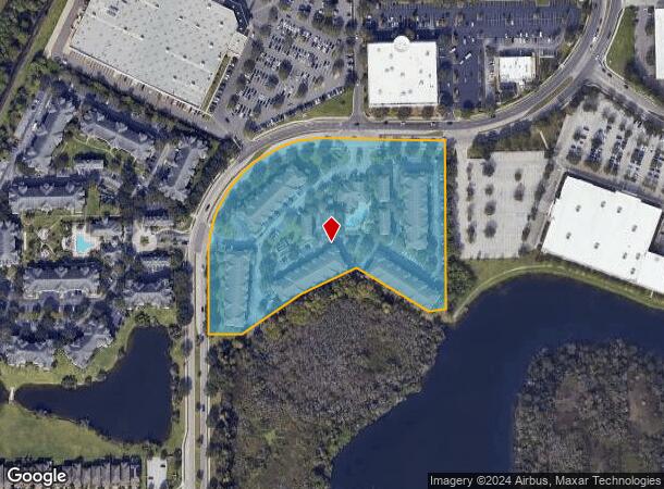  2516 Annapolis Way, Brandon, FL Parcel Map