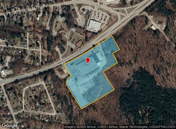  1705 Us Route 202, Winthrop, ME Parcel Map