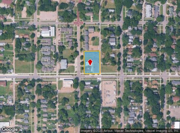 1196 Sw Buchanan St, Topeka, KS Parcel Map
