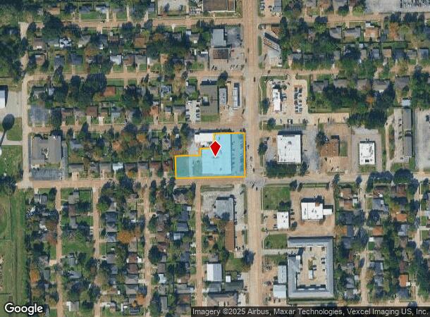 714 Center St, Deer Park, TX Parcel Map
