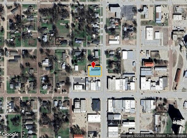 105 N Main St, Tonkawa, OK Parcel Map