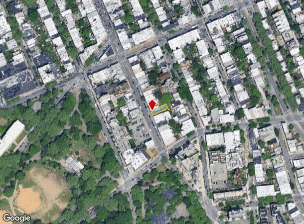  586 Manhattan Ave, Brooklyn, NY Parcel Map