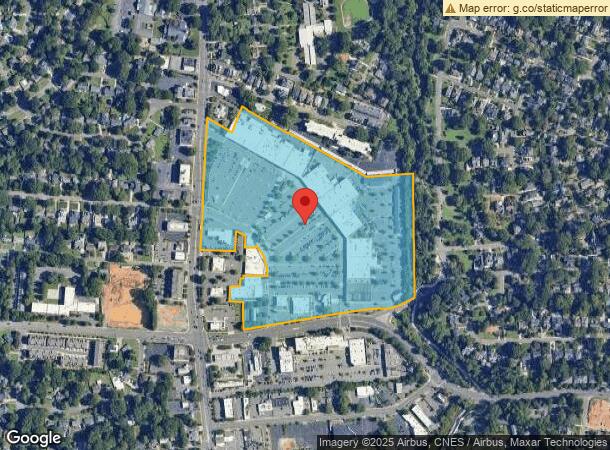  1531 E Woodlawn Rd, Charlotte, NC Parcel Map