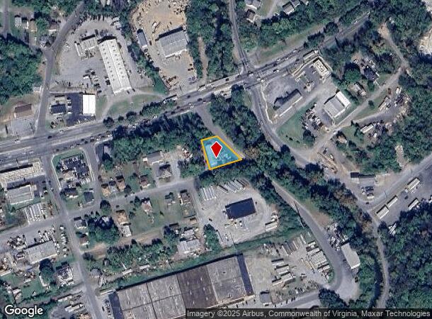  1308 Mcdowell Ave Ne, Roanoke, VA Parcel Map