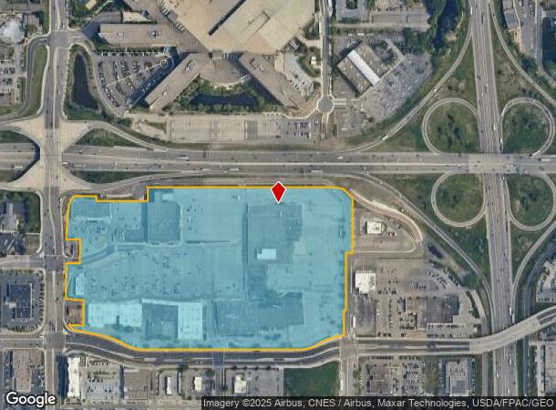 7803 Penn Ave S, Minneapolis, MN Parcel Map