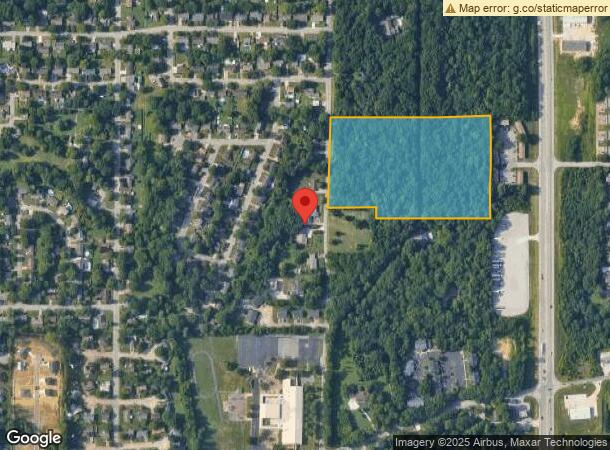  5300 Lenn Rd, Newburgh, IN Parcel Map