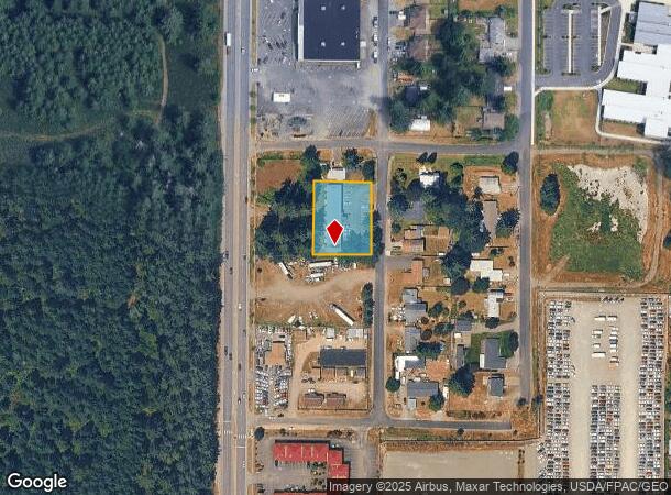 18212 1St Avenue Ct S, Spanaway, WA Parcel Map