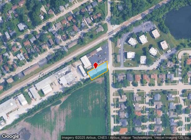  10810 Walnut Ln, Mokena, IL Parcel Map