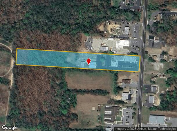  1338 N Delsea Dr, Vineland, NJ Parcel Map