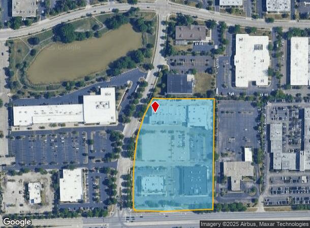  600 E Golf Rd, Schaumburg, IL Parcel Map