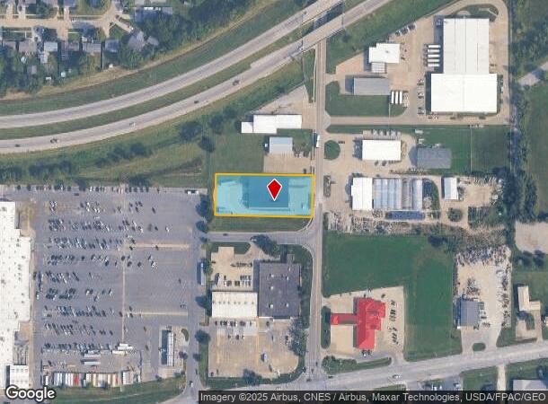 921 Broadway St, West Burlington, IA Parcel Map