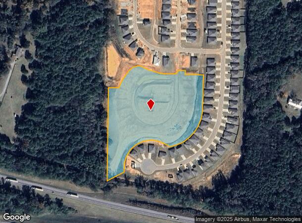  590 Dry Valley Rd, Lincoln, AL Parcel Map