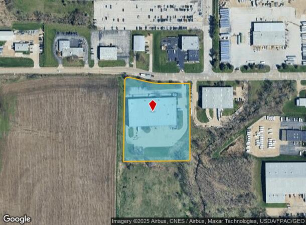  1221 W 76Th St, Davenport, IA Parcel Map