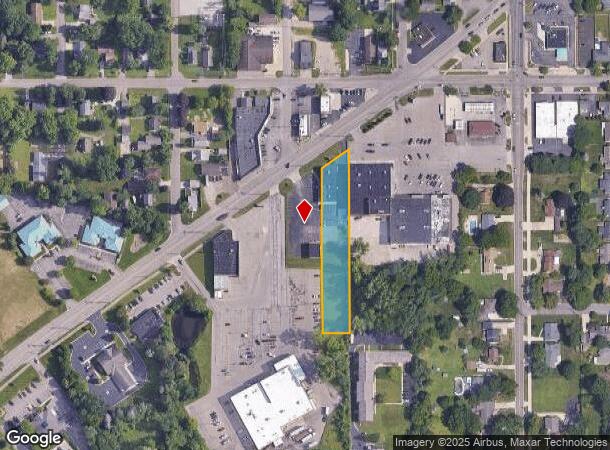  1735 Spring Arbor Rd, Jackson, MI Parcel Map