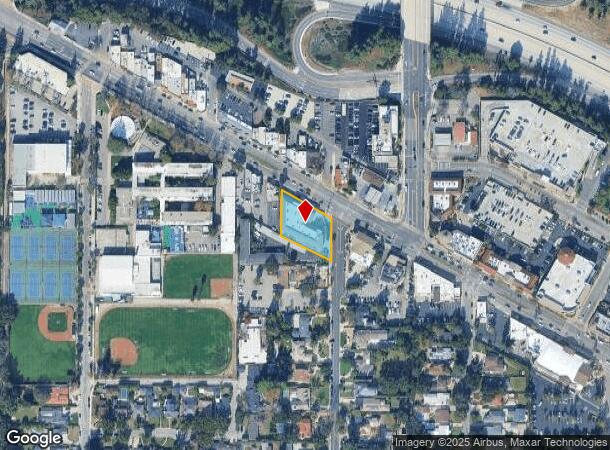  1030 Foothill Blvd, La Canada Flintridge, CA Parcel Map