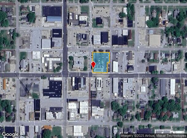 2 N Vine St, Harrisburg, IL Parcel Map