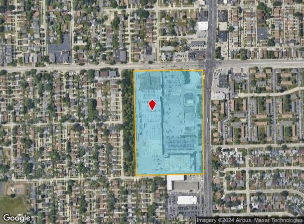  8700 S Cicero Ave, Oak Lawn, IL Parcel Map