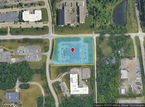 5025 Venture Dr, Ann Arbor, MI Parcel Map