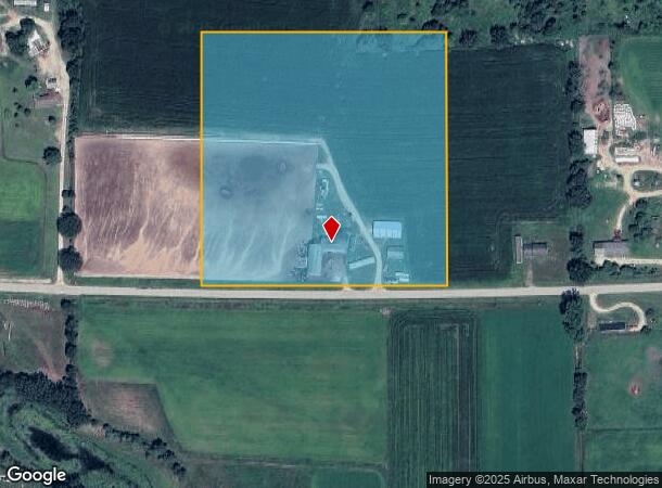  W5540 Losinski Rd, Princeton, WI Parcel Map