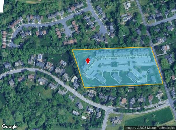  425 N Duke St, Millersville, PA Parcel Map